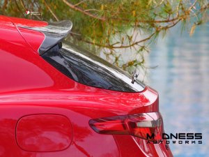 Alfa Romeo Stelvio Roof Spoiler - Carbon Fiber - Stile Italia 